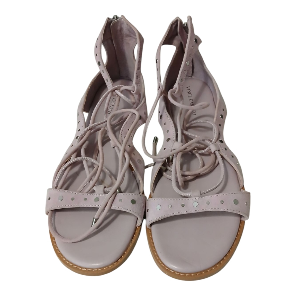 Vince Camuto | Dawnicee Suede Gladiator Sandals in Lavender Haze Size 10M